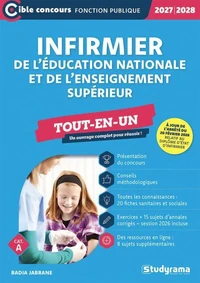 Infirmier de l’Education nationale et de l’enseignement supérieur - Tout-en-un (Catégorie A - Concours)