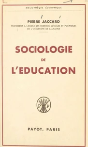 Sociologie de l'éducation