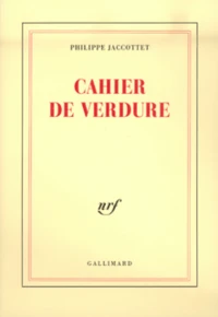 Cahier de verdure