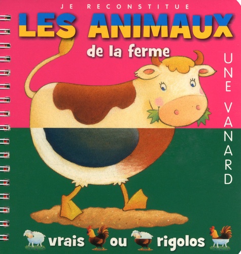 Jack Delaroche et Christel Desmoinaux - Les animaux de la ferme.
