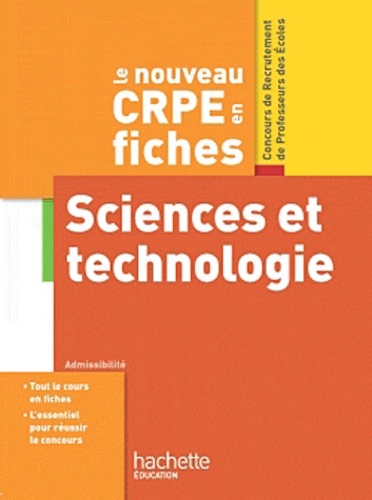 Jack Guichard et Marc Antoine - Le nouveau CRPE Sciences et technologie.