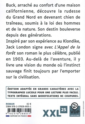 L'appel de la forêt. Suivi de Bâtard Edition en gros caractères