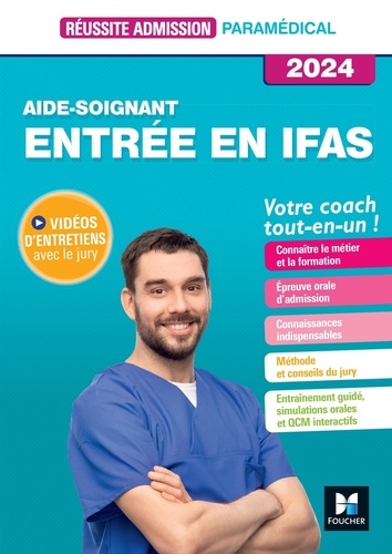 Aide-soignant. Entrée en IFAS  Edition 2024