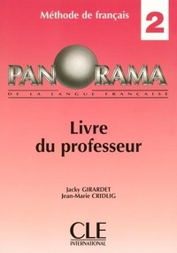 Jacky Girardet et Jean-Marie Cridlig - Panorama 2 - Livre du professeur.