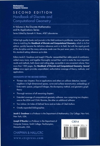 Handbook of Discrete and Computational Geometry 2nd edition