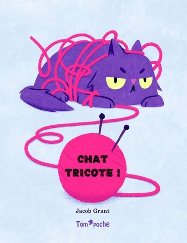 couverture de : Chat tricote !