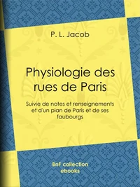 Physiologie des rues de Paris