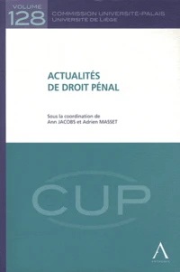Actualités de droit pénal