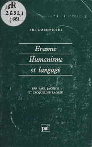 Erasme, humanisme et langage