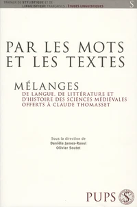 Par les mots et les textes...