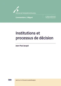 Institutions et processus de décision