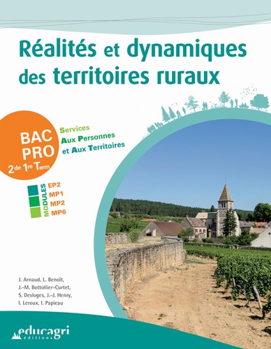 Jacqueline Arnaud et Laurent Benoit - Réalités et dynamiques des territoires ruraux Bac pro services aux personnes et aux territoires.