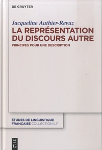La représentation du discours autre