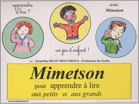 Jacqueline Belin Mouveroux - Mimetson pour apprendre à lire aux petits et aux grands - Méthode. 1 Cédérom