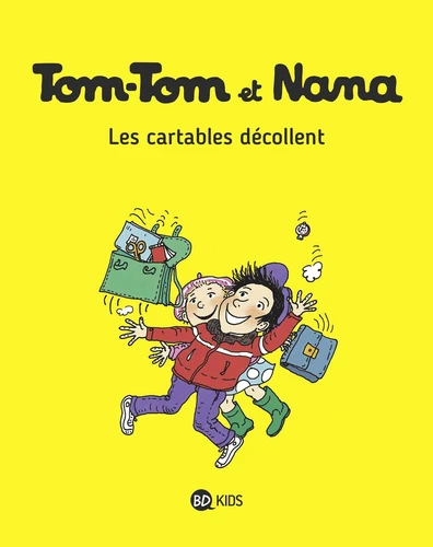 Couverture de Tom-Tom et Nana n° 4 Les cartables décollent