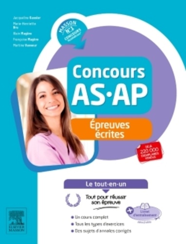 Jacqueline Gassier et Marie-Henriette Bru - Concours AS/AP - Le tout-en-un Epreuves écrites.