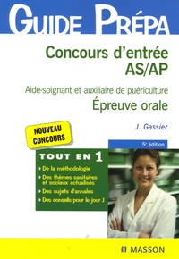 Jacqueline Gassier et Tiffany Bert - Concours d'entrée AS/AP Aide-soignant et auxiliaire de puériculture - Epreuve orale.