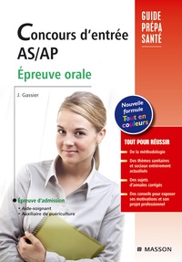 Jacqueline Gassier - Concours d'entrée AS/AP - Epreuve orale.