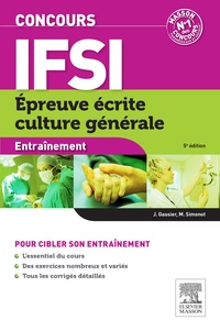 Jacqueline Gassier - Concours IFSI épreuve écrite vol 1.