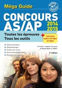 Jacqueline Gassier et Marie-Henriette Bru - Méga guide Concours AS/AP.