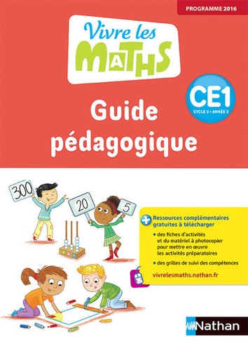 Jacqueline Jardy et Jacky Jardy - Vivre les maths CE1 - Guide pédagogique.