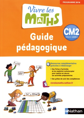 Jacqueline Jardy et Jacky Jardy - Vivre les maths CM2 - Guide pédagogique.