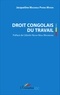 Jacqueline Masanga Phoba Mvioki - Droit congolais du travail.