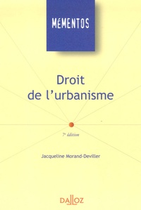 Jacqueline Morand-Deviller - Droit de l'urbanisme.