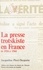 La presse trotskiste en France de 1926 à 1968. Essai bibliographique