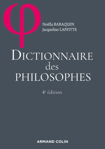 Dictionnaire des philosophes 4e édition
