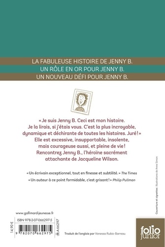 Trois aventures de Jenny B. La fabuleuse histoire de Jenny B. ; Un rôle en or pour Jenny B. ; Un nouveau défi pour Jenny B.