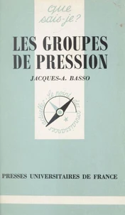 Les groupes de pression