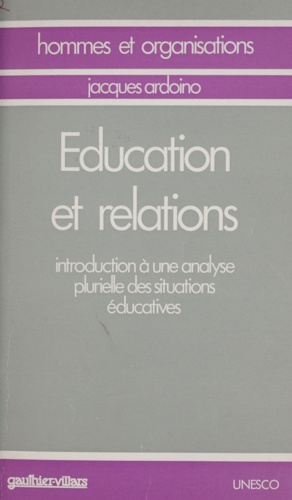 Ardoino/Education Relat.