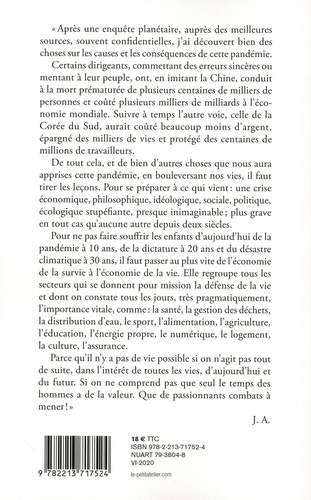 L'économie de la vie de Jacques Attali - Grand Format - Livre - Decitre