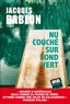 Jacques Bablon - Nu couché sur fond vert.