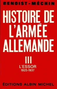 Histoire de l'armée allemande - tome 3