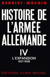 Histoire de l'armée allemande - tome 4