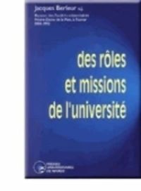 Des roles et missions de l'universite