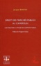 Jacques Biakan - Droit des marchés publics au Cameroun - Contribution à l'étude des contrats publics.