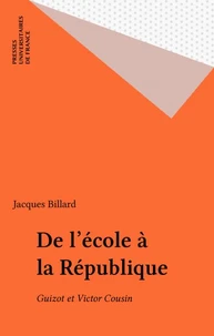 De l'école à la République