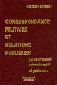 Correspondance militaire et relations publiques
