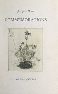 Jacques Borel - Commémorations.
