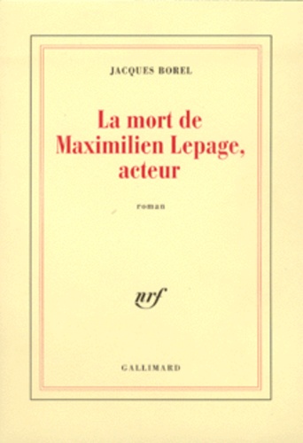 La Mort De Maximilien Lepage, Acteur