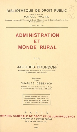 Administration et monde rural