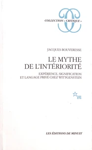 Le mythe de l'intériorité