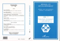Région et Développement N° 1998-7