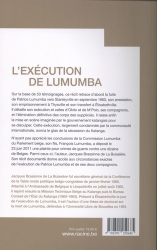 L'exécution de Lumumba. Témoignage(s)