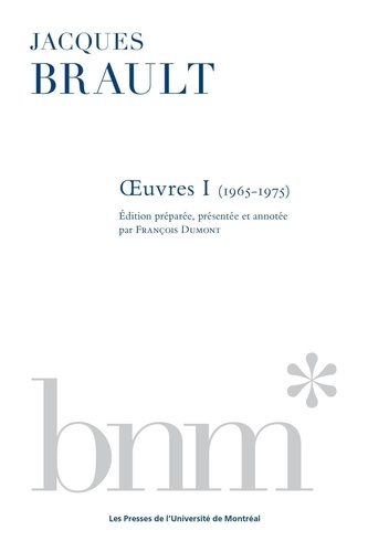 Oeuvres I (1965-1975)