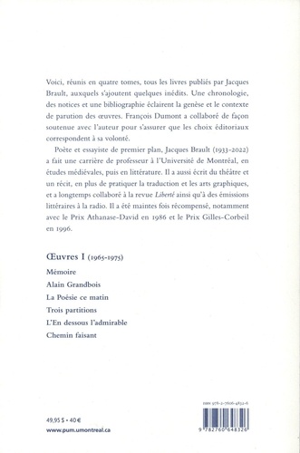 Oeuvres I (1965-1975)