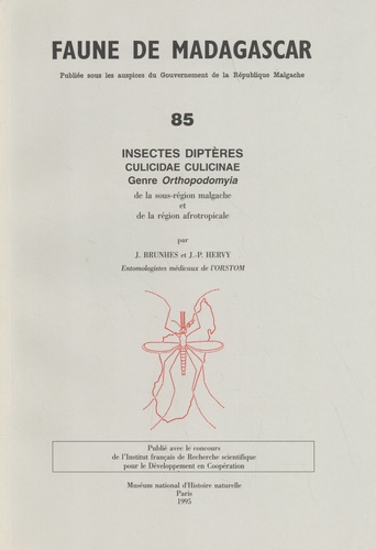 Jacques Brunhes et Jean-Paul Hervy - Insectes diptères culicidae culicinae - Genre Orthopodomyia de la sous-région malgache et de la région afrotropicale.